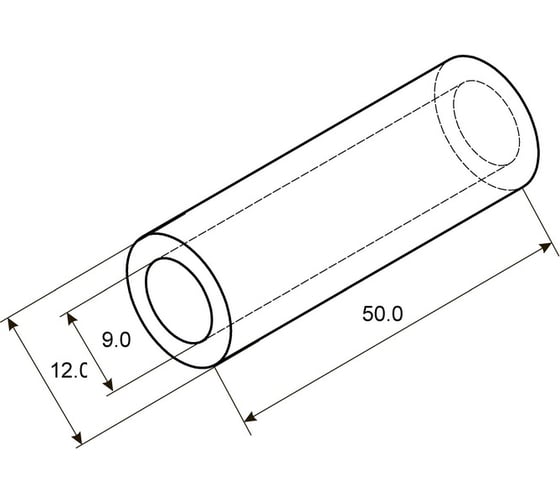 Гильза REXANT ГМЛ 35-10 ГОСТ 23469.3-79 /в упаковке 5 шт./ 07-5357