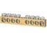 Шина TDM ELECTRIC N нулевая 8х12мм 8/1 8 групп/крепеж по центру SQ0801-0049 1