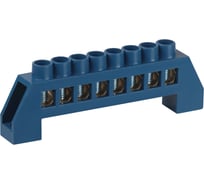 Шина N ноль в изоляторе ЭРА NO-22463 ШНИ-8x12-8-Д-синий Б0062955