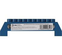 Шина N ноль в изоляторе ЭРА NO-22464 ШНИ-8x12-10-Д-синий Б0062921