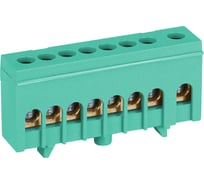 Шина ЭРА NO-224-102 PE земля в изолированном корпусе на DIN-рейку ШНИ-6x9-8-Д-зеленый Б0062877