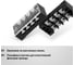 Блок зажимов TDM ELECTRIC ТВ-2504 SQ0531-0008 4