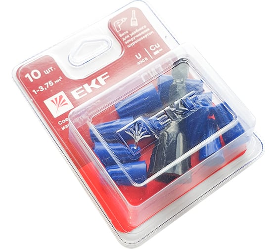 СИЗ-2 EKF 1-3,75мм2 блистер 10шт. plc-cc-4-b
