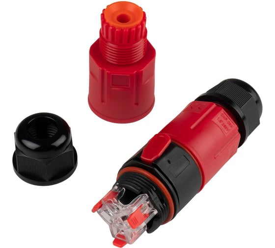 Многоразовый кабельный коннектор для монтажа Jazzway PCC-I3-FD 3x2.5 24A IP68 5053465