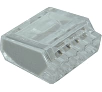 Клеммник соединительный KOPOS TYP 015 (XX) 5-ти проводной, 1,0-2,5мм2, 24А, 450 В комплект 5шт. TYP 015_XX
