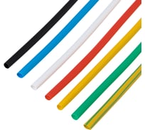 Набор термоусаживаемых трубок REXANT №12 ТУТ нг 3,0/1,5мм, 7 цветов (упак. 21 шт. по 10см) 29-0112