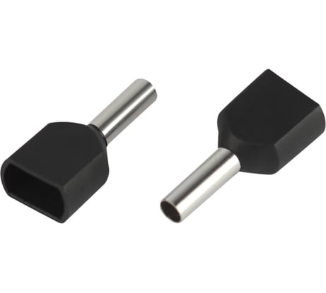 Наконечник гильза ЭРА NO-22513 (двойной) НШвИ(2) 1,5-8 с изолированным фланцем (упаковка 10 шт.) Б0063306