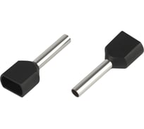 Наконечник гильза ЭРА NO-22514 (двойной) НШвИ(2) 1,5-12 с изолированным фланцем (упаковка 10 шт.) Б0063321