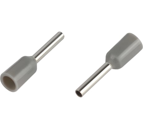 Наконечник гильза ЭРА NO-22560 НШвИ 0,75-8 с изолированным фланцем (упаковка 500 шт.) Б0063417