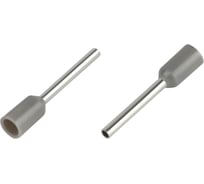 Наконечник гильза ЭРА NO-22583 НШвИ 0,75-12 с изолированным фланцем (упаковка 50 шт.) Б0063379