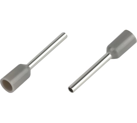 Наконечник гильза ЭРА NO-22583 НШвИ 0,75-12 с изолированным фланцем (упаковка 50 шт.) Б0063379