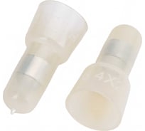 Концевая изолированная заглушка REXANT КИЗ-6, 4,8 мм 08-0704