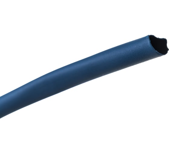 Термоусаживаемая трубка REXANT 4,0/2,0 мм синяя, ролик 2,44 м 29-0015