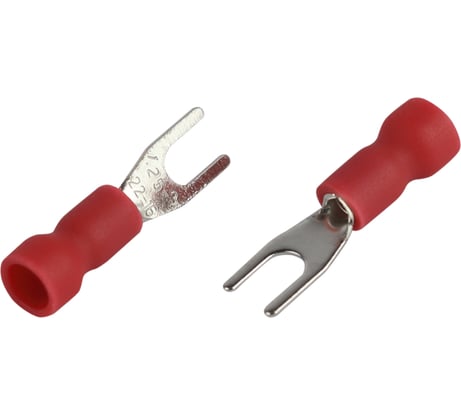 Наконечник вилочный ЭРА NO-225119 НВИ 1.5-3 с изолированным фланцем (упаковка 50 шт.) Б0063311