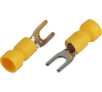 Наконечник вилочный ЭРА NO-22532 НВИ 6.0-4 с изолированным фланцем (упаковка 10 шт.) Б0063332