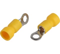 Наконечник кольцевой ЭРА NO-225115 НКИ 6.0-4 с изолированным фланцем (упаковка 50 шт.) Б0063317