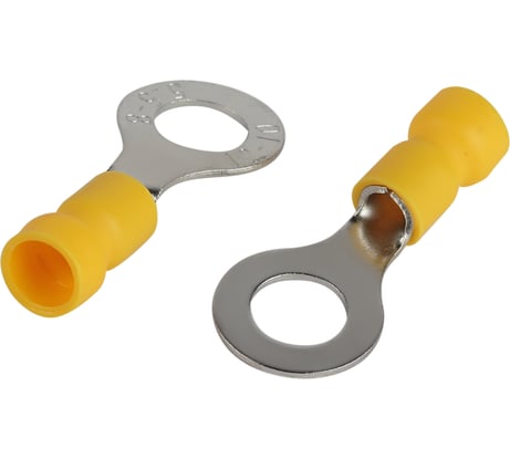 Наконечник кольцевой ЭРА NO-22527 НКИ 6.0-8 с изолированным фланцем (упаковка 10 шт.) Б0063334