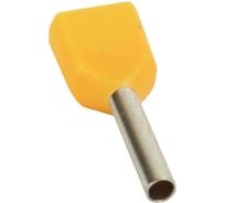 Наконечник штыревой втулочный КЭАЗ под два провода НШвИ2 OptiKit T-Shv2-PVC- 1,0-10(100шт) 278046