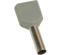 Наконечник штыревой втулочный КЭАЗ под два провода НШвИ2 OptiKit T-Shv2-PVC- 2,5-10(100шт) 278049