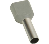 Наконечник штыревой втулочный КЭАЗ под два провода НШвИ2 OptiKit T-Shv2-PVC- 4,0-12(100шт) 278051