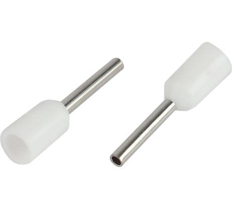 Наконечник-гильза ЭРА NO-22501 НШвИ 0,5-8 с изолированным фланцем (упаковка 10 шт.) Б0063348