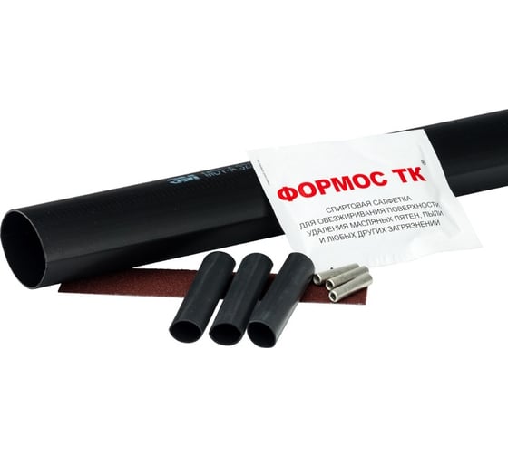 Муфта STOUT термоусаживаемая для резин кабеля сечением 3х1,5-2,5 мм2 SAC-0010-031525 RG008Q1DPTAFKO