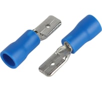 Разъем плоский ЭРА NO-225130 РпИп 250.8 изолированный вилка (упаковка 50 штук) Б0063373