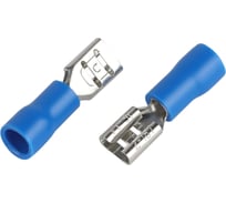 Разъем плоский ЭРА NO-225126 РпИм 25.00.8 изолированный розетка (упаковка 50 штук) Б0063366