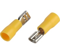 Разъем плоский ЭРА NO-22537 РпИм 5.560.5 изолированный розетка (упаковка 10 штук) Б0063361