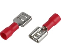 Разъем плоский ЭРА NO-22534 РпИм 1.25250 изолированный розетка (упаковка 10 штук) Б0063358