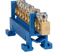 Шина нулевая КЭАЗ тип Стойка OptiKit BB-S-PE-DIN-10-6х9-желтый 10 шт 277833