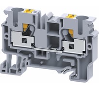 Клемма проходная push-in КЭАЗ OptiClip CP-10-I-57A-(0,5-10)-серый -100шт 331842