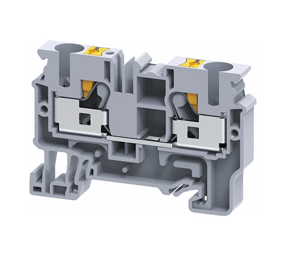 Клемма КЭАЗ проходная push-in OptiClip CP-10-I-57A-(0,5-10)-серый 100 шт 331842