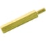 Стойка для печатных плат ЦКИ шестигранная внутренняя/наружная М3x13 латунь SW5.0 2 шт 8355619 1