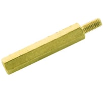 Стойка для печатных плат ЦКИ шестигранная внутренняя/внутренняя М2.5x5 латунь SW4.0 2 шт 8356119