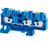 Клемма КЭАЗ с 3-мя контактами push-in OptiClip СP-10-TRIPLET-I-BU-синий 50 шт 331853