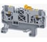 Клемма с ножевым размыкателем push-in КЭАЗ OptiClip CPK-2,5-MT-N-I-серый -100шт 331878 1
