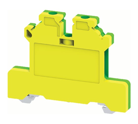 Клемма КЭАЗ заземляющая винтовая OptiClip CGT-4-PE-I-(0,2-4)-PEN 50 шт 289787 1