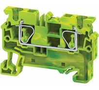 Клемма заземляющая пружинная КЭАЗ OptiClip CXG-4-PE-(0,2-4) -100шт 289760