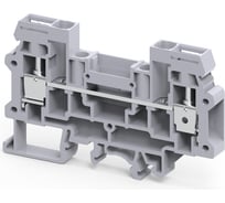 Клемма КЭАЗ измерительная проходная винтовая OptiClip CDS/FT-6-I-41A-(0,2-6)-серый 50 шт 289800