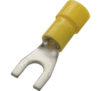 Кабельный наконечник с вилкой HAUPA НВИ 4-6 M6, ПВХ упаковка 10 шт. 260324/10