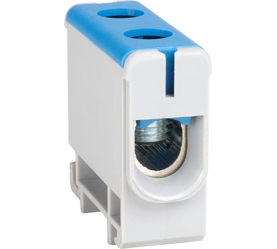 Клемма КЭАЗ вводная силовая OptiClip КВС 6-50 синяя 10 шт 351040