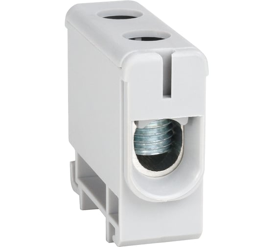 Клемма КЭАЗ вводная силовая OptiClip КВС 6-50 серая 10 шт 351039