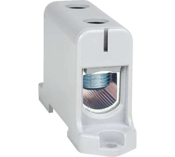 Клемма КЭАЗ вводная силовая OptiClip КВС 16-95 серая 8 шт 351042
