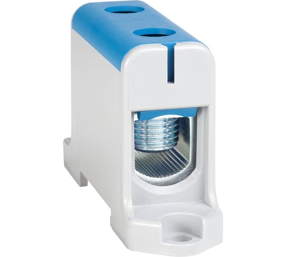 Клемма КЭАЗ вводная силовая OptiClip КВС 16-95 синяя 8 шт 351043