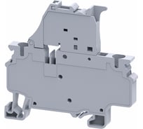 Клемма КЭАЗ для предохранителей пружинная OptiClip CXF-4-HESI-(5x20)10А-(0,2-4)-серый 50 шт 289768