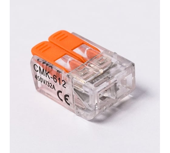 Коннектор IMPERIUMLOFT WattMe CMK - 221-612 клемма 2-проводная 67069-18