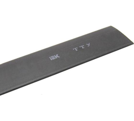 Термоусаживаемая трубка IEK ТТУ 2/1, черная, 1м UDRS-D2-1-K02