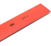 Термоусаживаемая трубка IEK ТТУ 30/15, красная, 1м UDRS-D30-1-K04