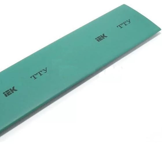 Термоусаживаемая трубка IEK ТТУ 4/2, зеленая, 1м UDRS-D4-1-K06 1